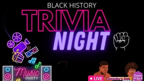 Trivia Night Music, Movie & TV Show Black History Edition