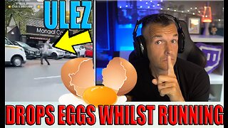 Epic Eggsplosion Fail: Man Slips and Covers ULEZ Van Windscreen! 😂 #FunnyFail