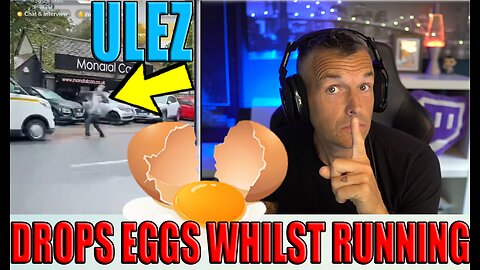 Epic Eggsplosion Fail: Man Slips and Covers ULEZ Van Windscreen! 😂 #FunnyFail