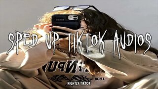 sped up nightcore tiktok audios ♡ - 💖#262💖