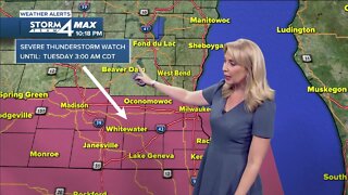 Severe Thunderstorm Watch issued for SE WI counties