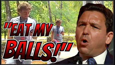'Eat My Balls' DeSantis Supporters Have NO RESPECT For Voters, Property
