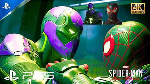 Marvels Spider-Man: Miles Morales | Prowler Boss Fight | Immersive Walkthrough | Gameplay 4K 60fps