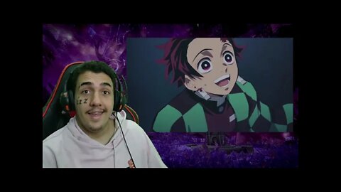 KIMETSU NO YAIBA TREM INFINITO EM 14 MINUTOS - Caiera ( REACT )