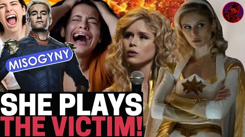 The BOYS Actress Erin Moriarty PLAYS VICTIM! Claims Critics of Her Character Are MISOGYNISTIC!