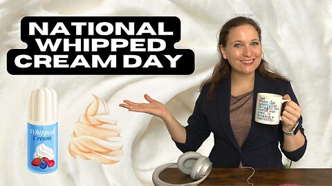 National Whipped Cream Day @ Disney Springs #Comedy #holidays #whippedcream