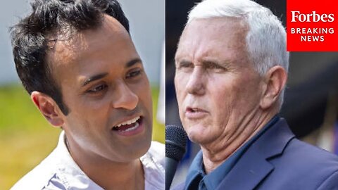 NEW- Vivek Ramaswamy Reacts To Mike Pence's Condemnation Of Populism In Conservative Movement