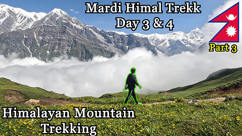 Beautiful Himalayan Hiking | Mardi Himal Trekk Day 3 & 4 🇳🇵 (part 3/3)