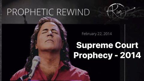 Kim Clement Supreme Court Prophecy - 2014 #shorts