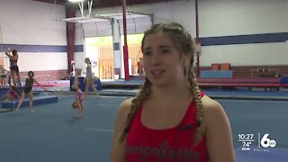 Local gymnasts inspired by Simone Biles to put their mental health first