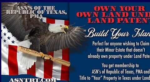 In order to claim your minor estate you must own land. It has never been this easy to own a piece.