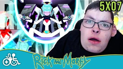 O MELHOR EPISÓDIO ATÉ AGORA da 5ª Temporada de Rick & Morty - 5X07 REACT DUBLADO PT-BR