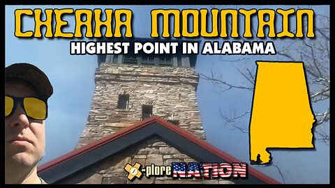 US State Highpointing: Cheaha Mountain, highest point in Alabama