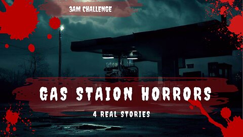 4 True Gas Station Horror Stories (With Rain Sound)