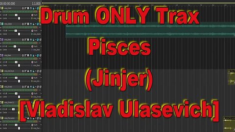 Drum ONLY Trax - Pisces (Jinjer) [Vladislav Ulasevich]