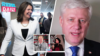 Stephen Harper endorses Danielle Smith in Alberta's election
