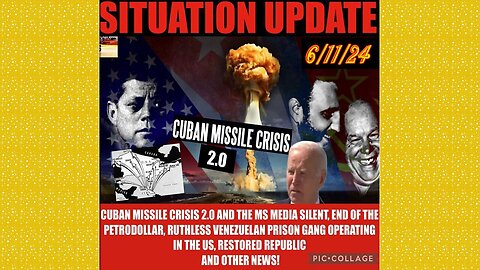 SITUATION UPDATE 6/11/24 - Nato At War W/Russia,Israel & Hezbollah,Trump Trial,Gcr/Restored Republic