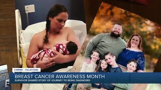 Tulsa mother shares unique story behind breast cancer diagnosis