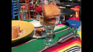 DEEP-FRIED TEQUILA! Churro dessert at Aunt Chilada's - ABC15 Digital