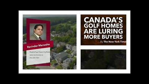 Canada’s Golf Homes Are Luring More Buyers# || Canada Housing News || GTA Market Update ||