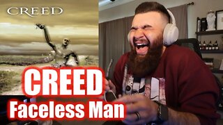 CREED - FACELESS MAN - REACTION