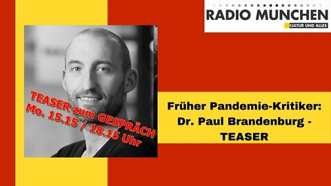 Teaser: Früher Pandemie-Kritiker - Dr. Paul Brandenburg