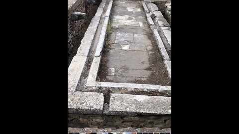 Ancient Toilets at Sardis ( Sart ) ruins in Izmir , Turkiye | Travelog | Turkiye