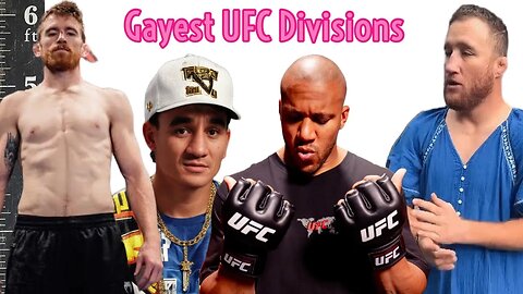 Ranking Every UFC Division by GAYNESS