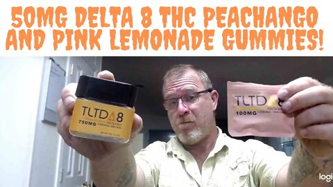 50mg Delta 8 THC Peachango and Pink Lemonade Gummies!