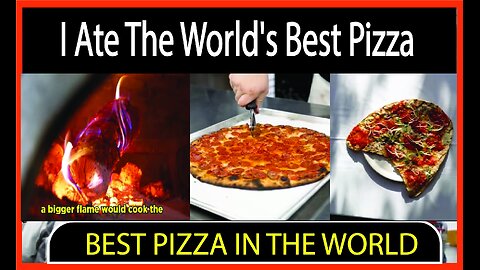 I Ate The World's Best Pizza