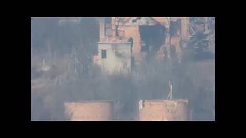 Super precise ATGM shot of DPR targeting ukrs fortification