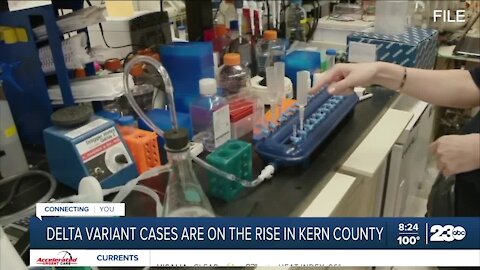 Delta variant cases are on the rise in Kern