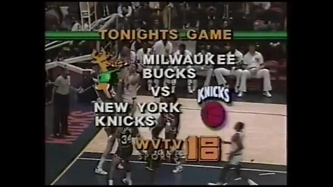 1987-04-10 Milwaukee Bucks vs New York Knicks