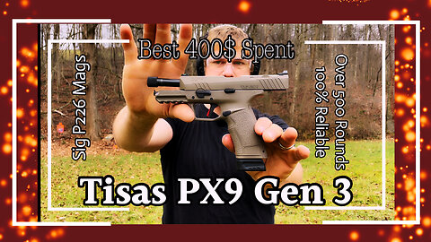 Tisas PX9 Gen 3 Duty Size, Testing Sig P226 Mags #America #Patriot