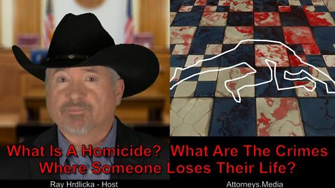 Alameda County - What Is A Homicide? What Are The Crimes Where Someone Loses Their Life ?