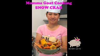 Momma Goat Cooking - Snow Crab - Easy Quick Tasty Crab in Minutes