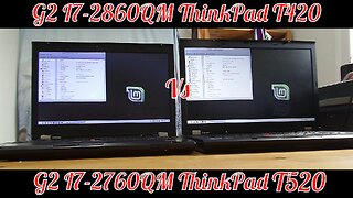 G2 I7 2860QM ThinkPad T420 vs G2 I7 2870QM ThinkPad T520 !