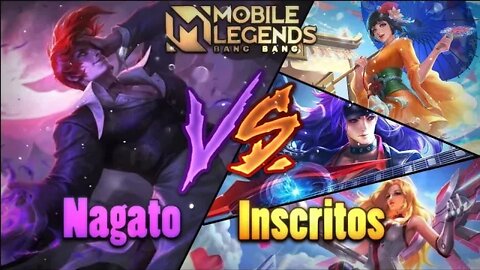 NAGATO MOBA X 3 INSCRITOS • 1 X 3 | Mobile Legends