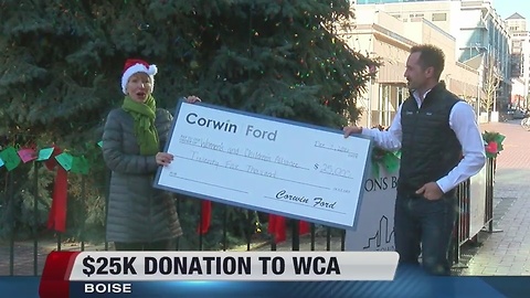 WCA receives early Christmas present