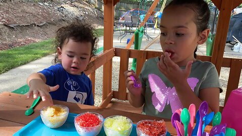 “Sour slushie picnic”