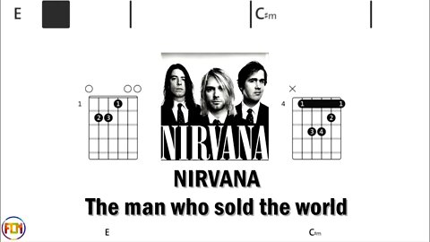 NIRVANA The man who sold the world - Guitar Chords & Lyrics HD