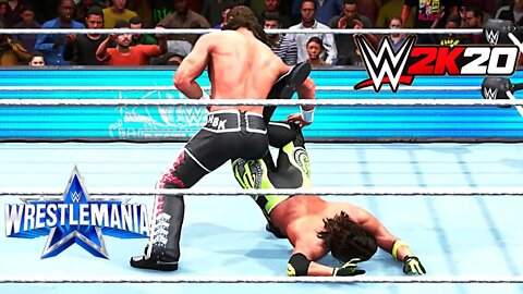 Shawn Michaels Vs AJ Styles - WWE WrestleMania - Dream Match - WWE 2K20 - PC Gameplay - Full HD