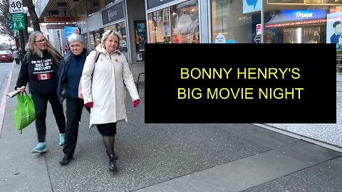 My Night at the Bonnie Henry Movie Premier!