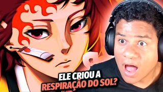 (ELE DERROTOU O MUZAN???) DEUS DO SOL | YORIICHI (Kimetsu No Yaiba) | React Anime Pro