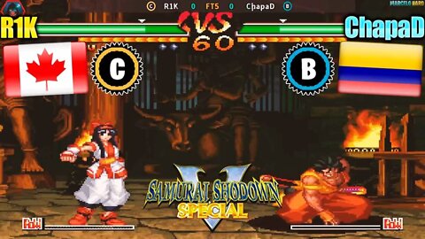 Samurai Shodown V Special (R1K Vs. ChapaD) [Canada Vs. Colombia]