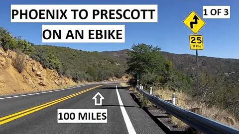 Phoenix to Prescott on Electric Bike | E-bike Prescott Tour (1 of 3)