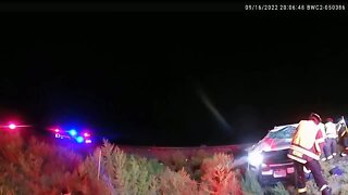Platteville officer in new bodycam video: ‘I didn’t know' suspect was inside cruiser when train hit patrol car
