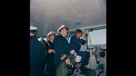0:21 0:00 / 1:42 Apr. 14, 1962 | JFK Remarks Aboard the USS Enterprise in North Carolina