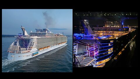 Oasis of the Seas by Day & Night