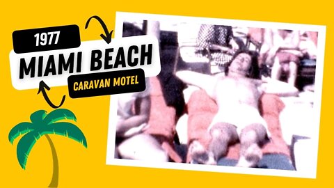 Poolside at the Caravan Motel [Miami Florida -1977]